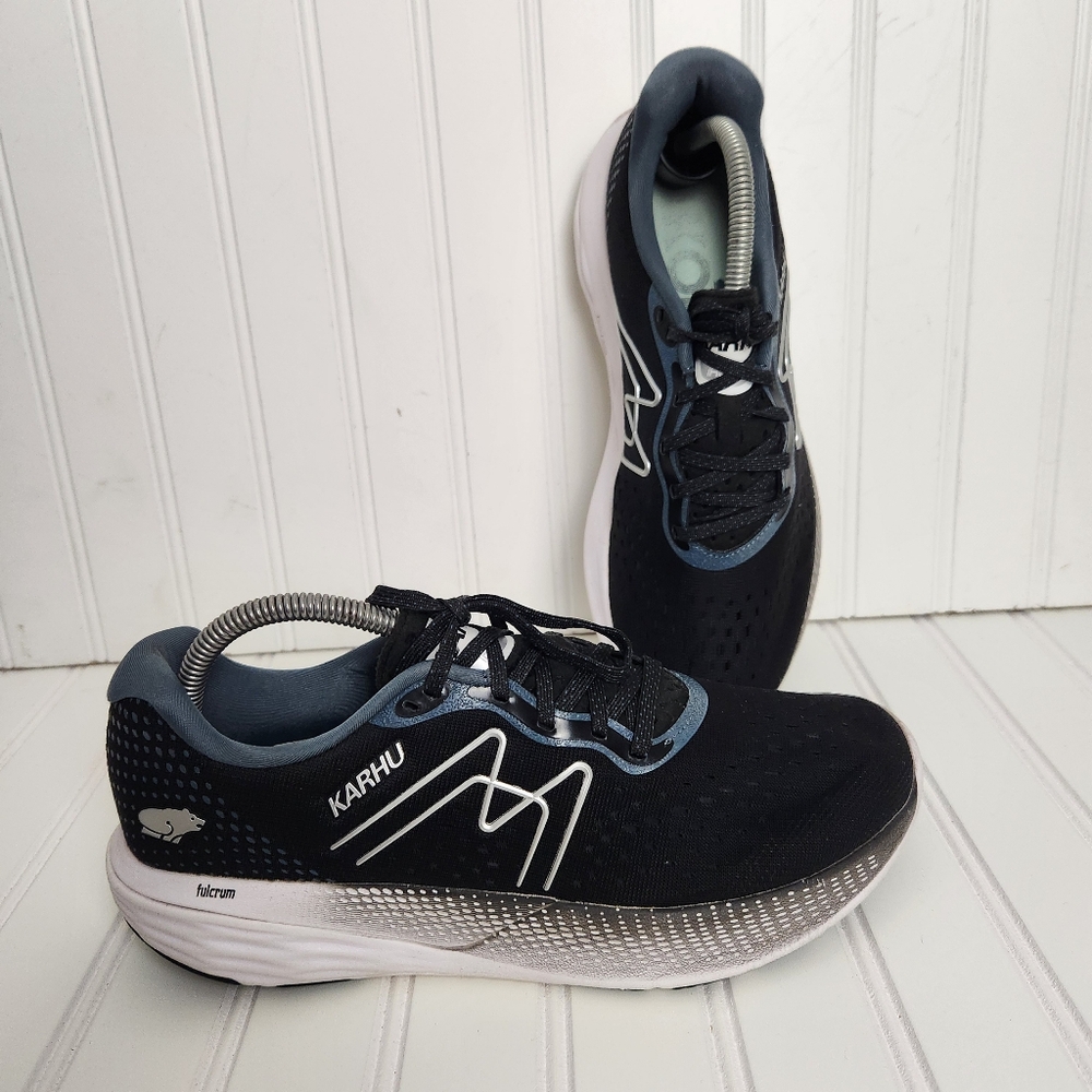 Karhu Fusion Ortix 3.5 Womens Size 10 Black Athletic Running Sneakers F200326